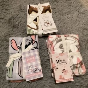 3 packs Disney Microfibre Cloths New with Tag for sale  (12 cloths for $9)